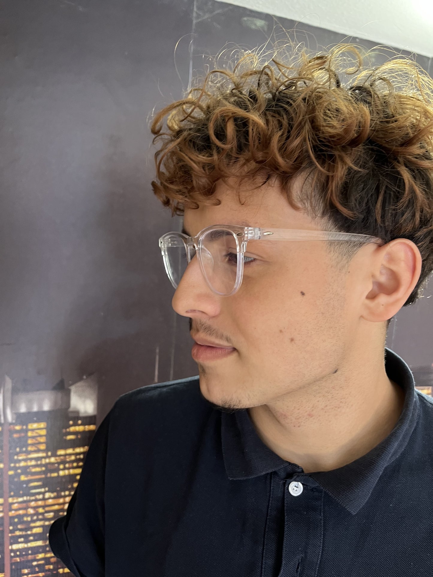 Blaulichtfilter Brille- Durchsichtig